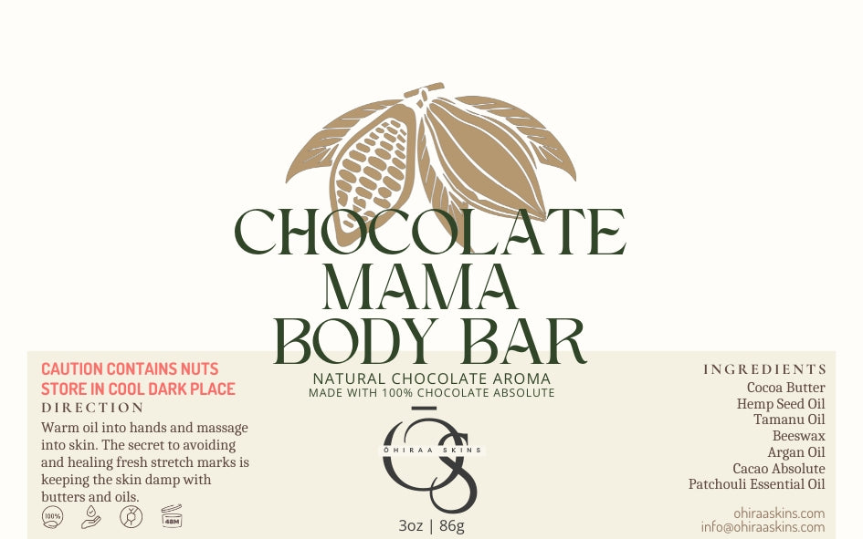 Chocolate Mama Body Bar - Ōhiraa Skins