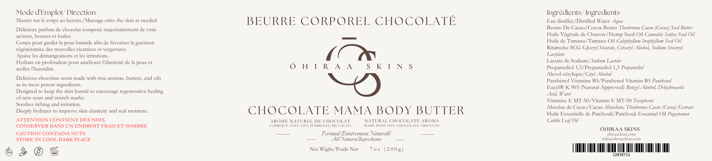 Beurre corporel Chocolate Mama