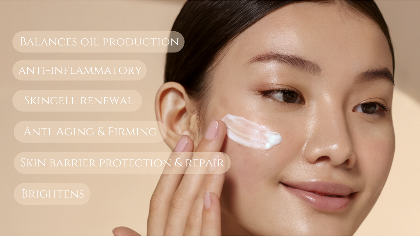Crème visage à la rose musquée